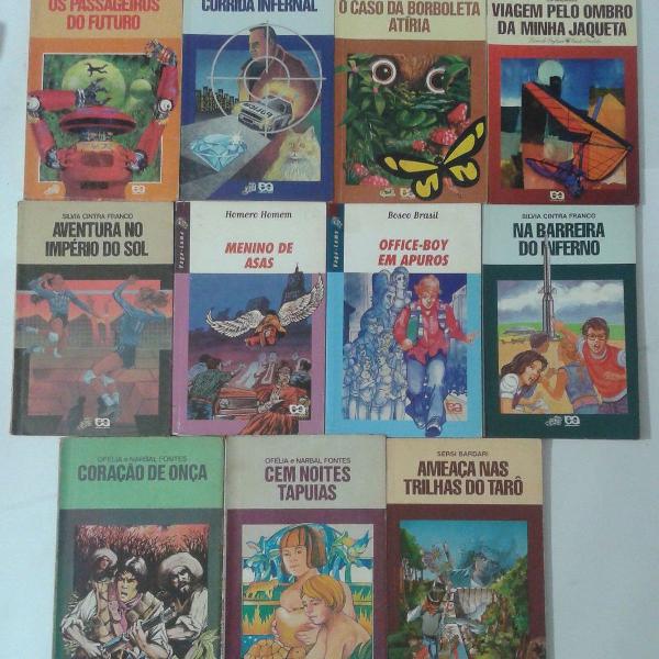 coleção literatura - série vaga lume - 11 volumes
