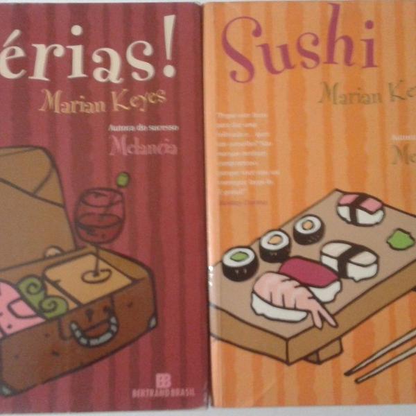 férias! / sushi! - marian keyes - 2 volumes