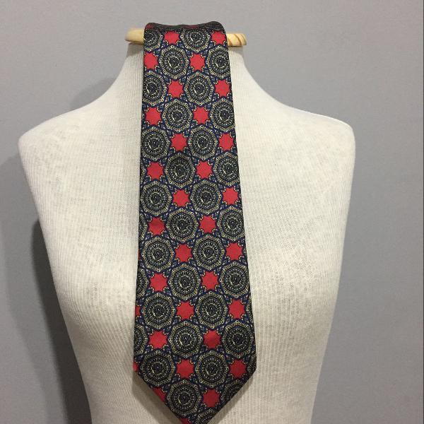 gravata de seda vermelha vintage!