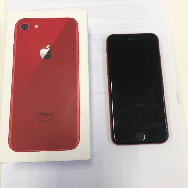 iphone 8 red edição limitada, 64gb