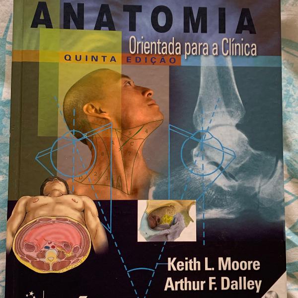 livro anatomia orientada pra clínica moore
