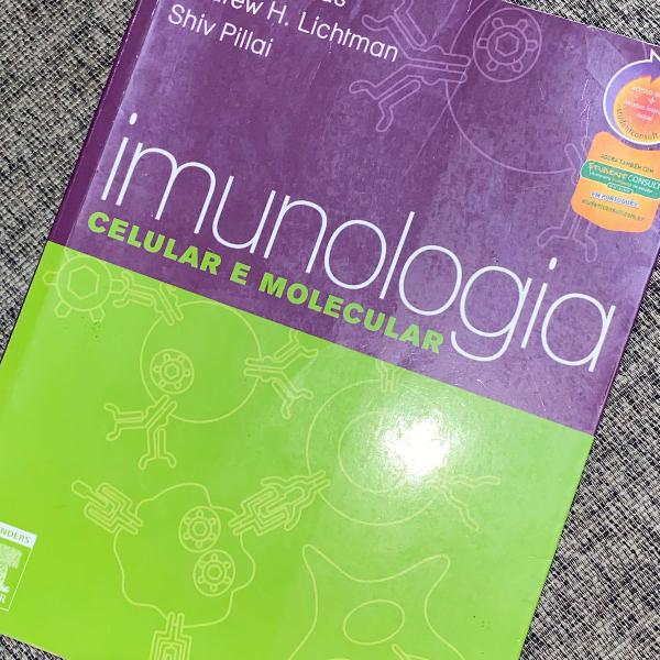 livro universitário imunologia