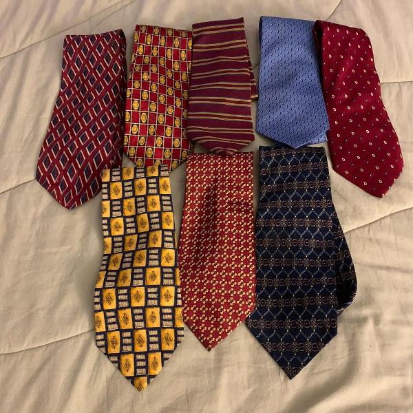 lote de lindas gravatas importadas e chics!!