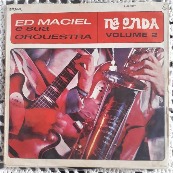 lp disco vinil ed maciel e sua orquestra na onda vol 2 1966