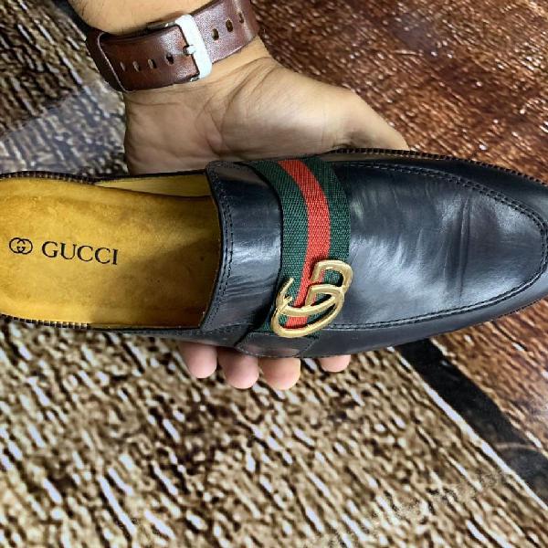 mocassim Mule Gucci