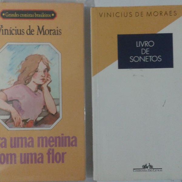 para uma menina com uma flor / livro de sonetos - vinícius