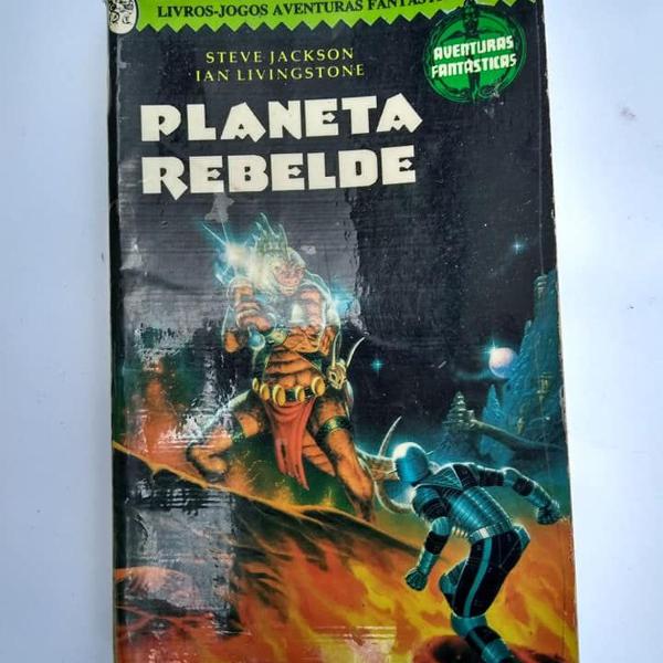 planeta rebelde livro jogo aventuras fantásticas