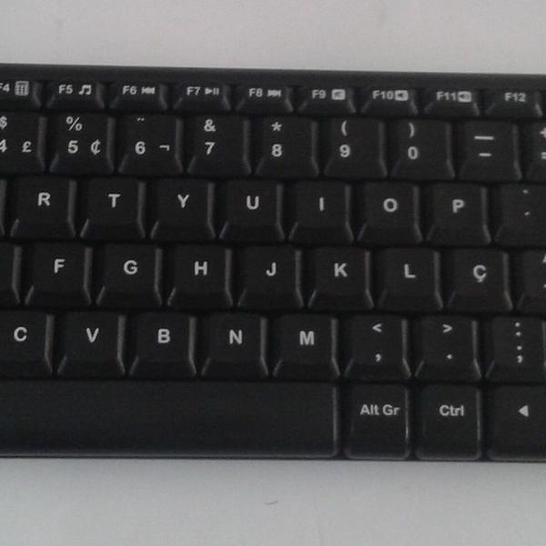 teclado wireless logitech - k220 (sem receptor usb)