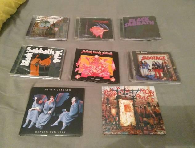 08 álbuns Black Sabbath