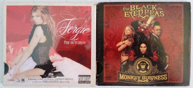 2 CDS The BlackEyedPeas - Monkey Business & Fergie - The