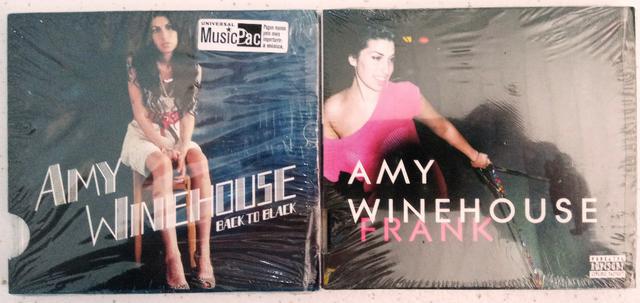 2 cds Amy Winehouse - Back To Black & Frank - Novos!