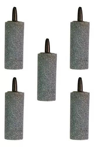 5 Pedra Porosa Grande Comum Aquário 5cm P/ Compressor De Ar