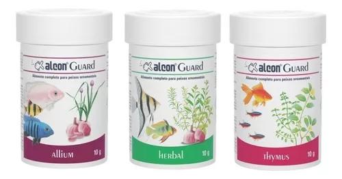 Alcon Guard Kit Ração Para Aquário - Allium Tymus Herbal