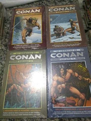 As crônicas de Conan 1 a 4 todas lacradas R$280,00 frete