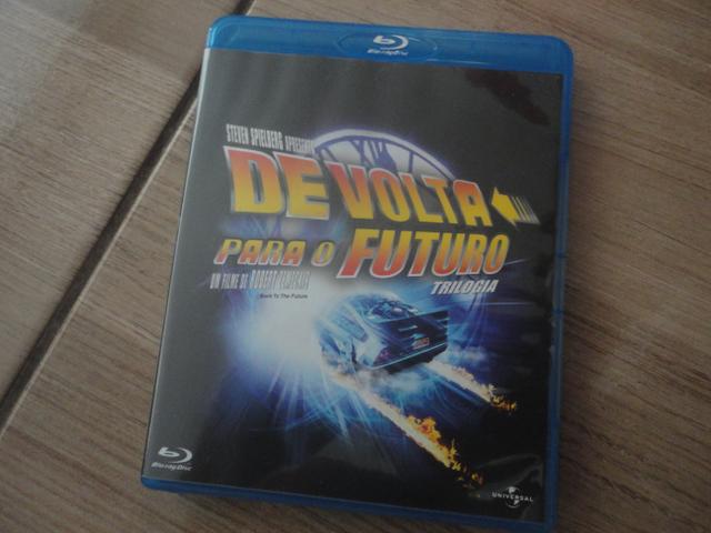 Blu-ray Trilogia De Volta para o Futuro - Original Dublado e