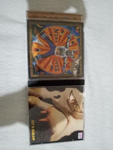 CDs de rock da banda Aerosmith