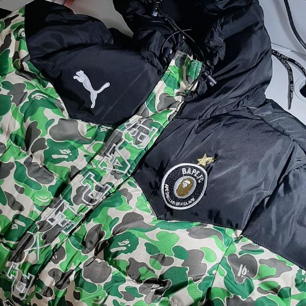 Casaco BAPE x Puma tamanho xxl