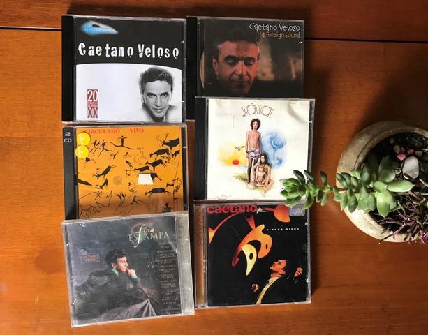 Coleção Caetano Veloso / 6 CDs / 96 faixas