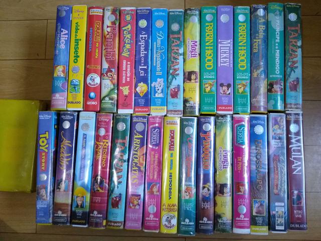 Fitas VHS Disney