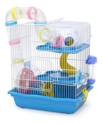 Gaiola Labirinto 3 Andares Para Hamster E Roedores