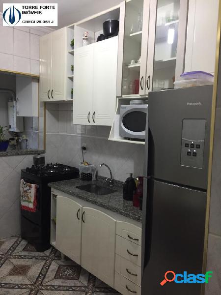 Lindo apartamento com 2 dormitórios e 1 vaga em