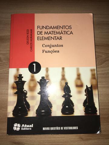 Livro Fundamentos da Matemática Elementar Volume 1