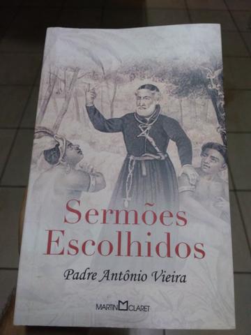 Livro Sermões Escolhidos Padre Antônio Vieira Livro