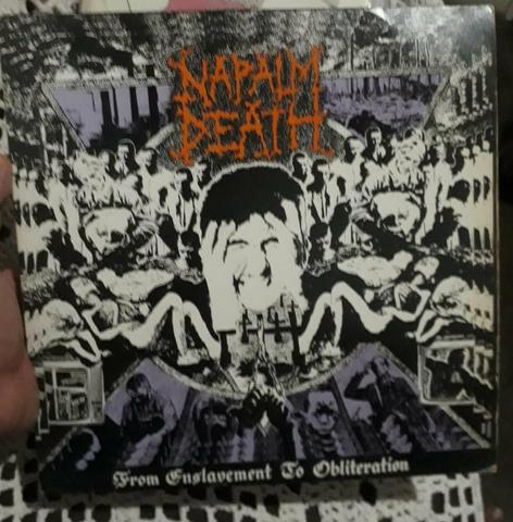 Lp Disco Vinil Napalm Death From Eslavement To Obliteration