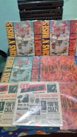 Lp vinil Guns N Roses, disco original da epoca