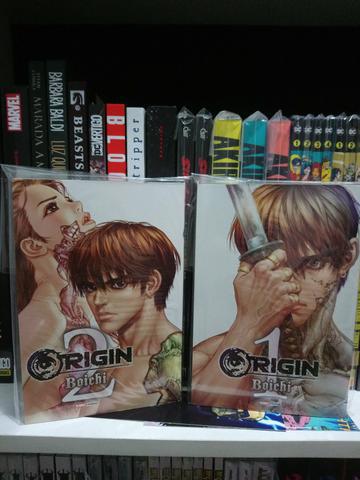Mangá Origin volumes 1 e 2