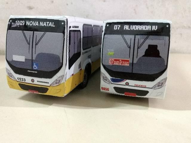 Miniatura exclusiva ! Ônibus de Natal RN