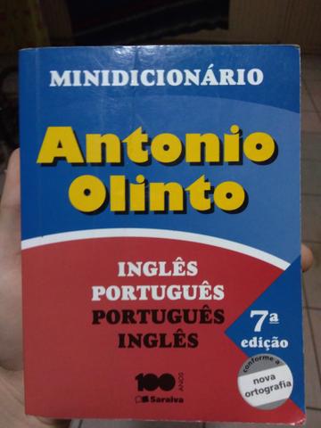 Minidicionario de Lingua Inglesa Antonio Olinto 7°Edição