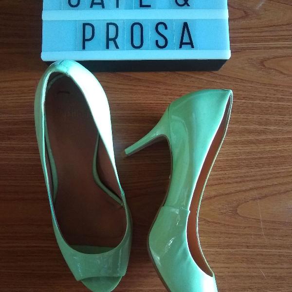 Peep Toe Verniz Myshoes