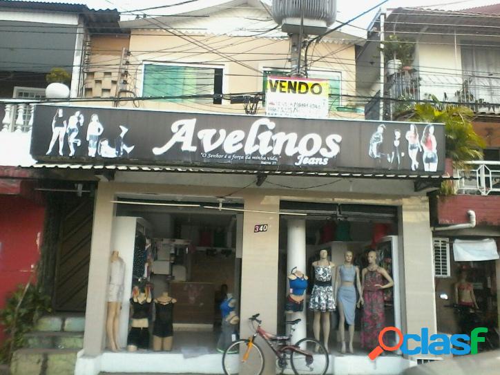 Prédio comercial na Av. São Pedro c/ casa para venda em