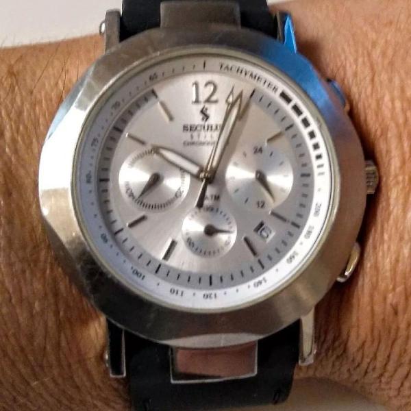 Relógio Seculus Stilo Chronograph 43mm