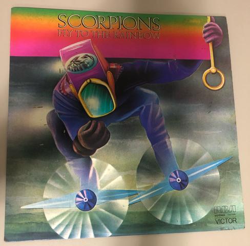 Scorpions - Fly to the Rainbow - LP - Vinil - Lote - Metal -