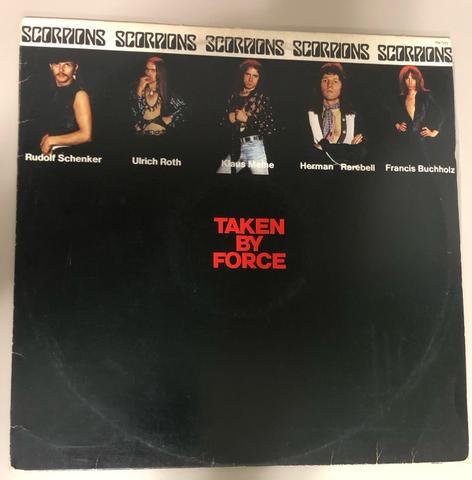 Scorpions - Taken By Force - LP Vinil - lote - Metal - Rock