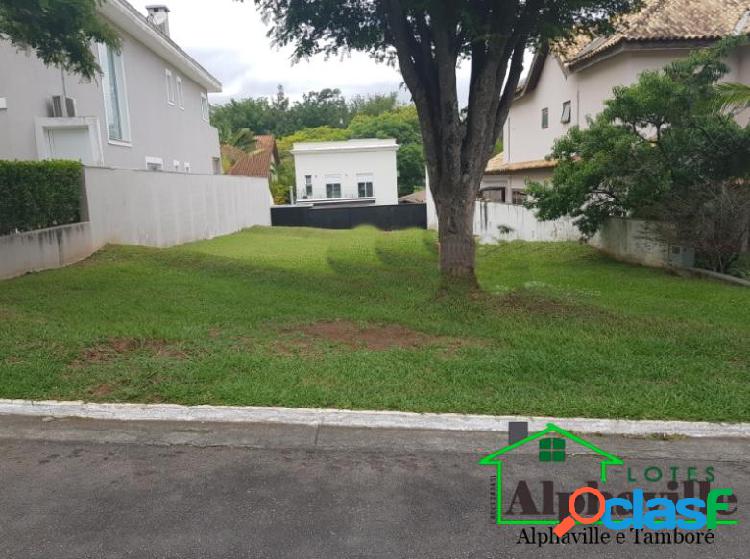 Terreno em Alphaville Residencial 11: Lindo lote plano