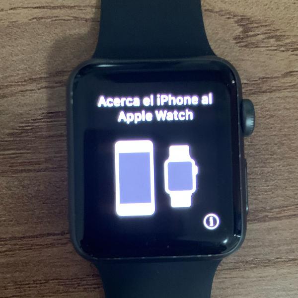 apple watch preto série 1 usado com carregador