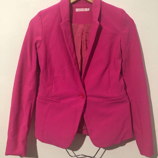 blazer rosa