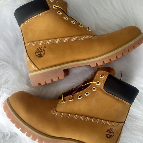 bota timberland yellow boot premium 6in