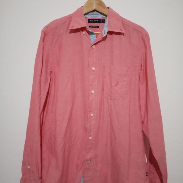 camisa masculina nautica