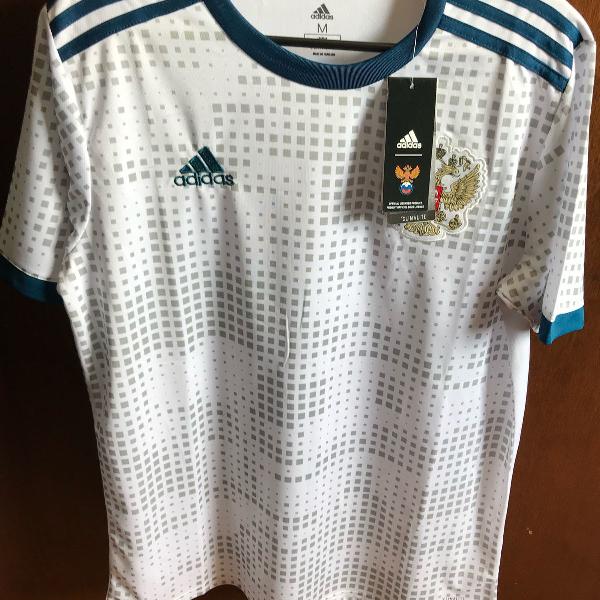 camiseta adidas russia copa do mundo 2018