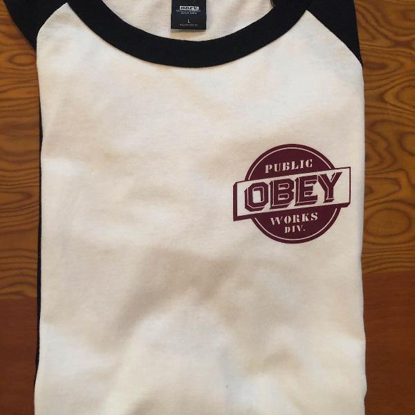 camiseta obey - large, comprada nos eua (zumiez)