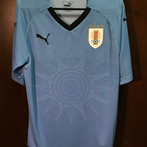 camiseta puma uruguai copa do mundo 2018