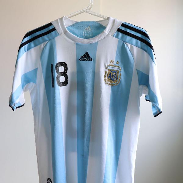 camiseta seleção argentina original adidas