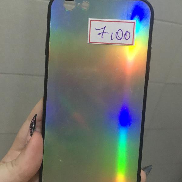 case holográfica para iphone 6/6s