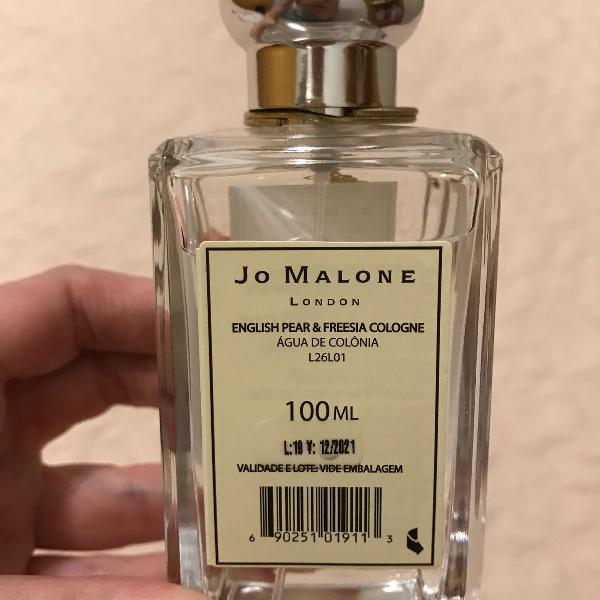 colônia jo malone english pear and freesia 100 ml