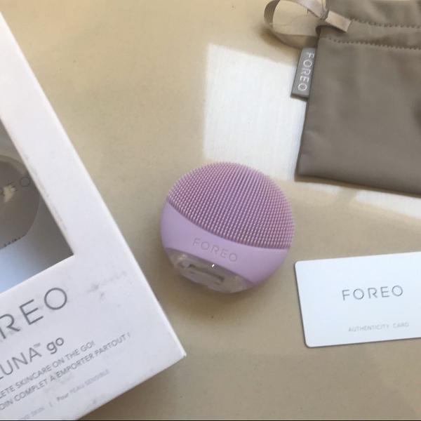 foreo luna go pele sensível