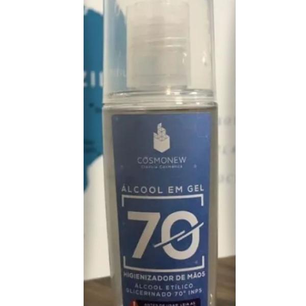 lcool gel higienizador antisséptico 142g - kit com 3